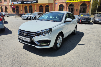 ВАЗ (LADA) Lada Vesta седан Life в аренду под выкуп в Пятигорске